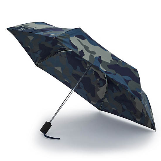 Kipling New Printed Umbrella Auto Open Accessories Cool Camo | AU 1711EB